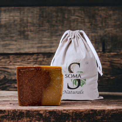 Soma Naturals - Soothing Honey Caramel Bathing Soap