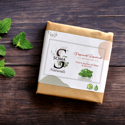 Soma Naturals - Peppermint Refreshment Bathing Soap